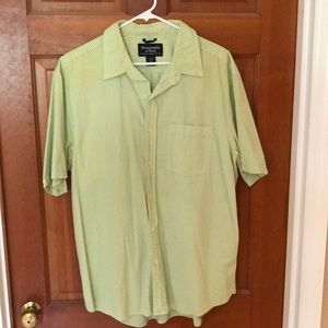 Men’s large Abercrombie short sleeved button down